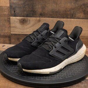 ADIDAS ULTRABOOST 22 MENS ATHLETIC SHOES RUNNING GYM WALKING BLACK LOW SIZE 13